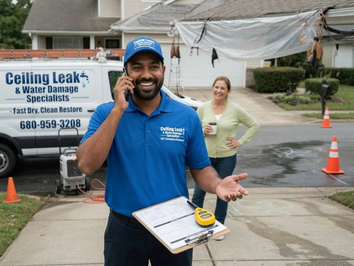 Ceiling Leak Cleanup Statesboro, GA FAQs