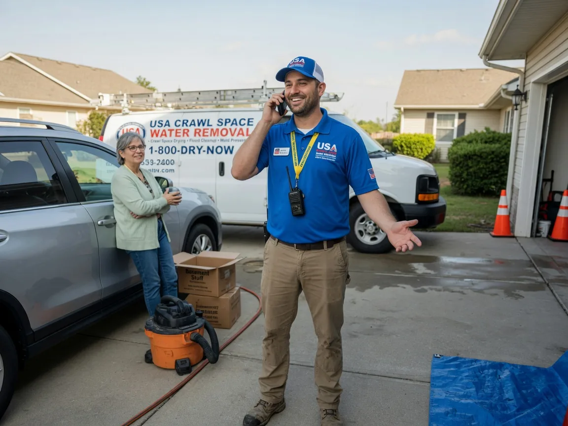 Crawl Space Water Removal Statesboro, GA FAQs